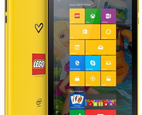 Energy Tablet 8 pulgadas Windows Lego Edition