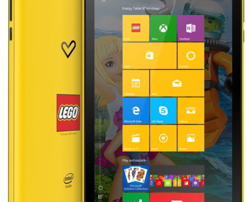 Energy Tablet 8 pulgadas Windows Lego Edition