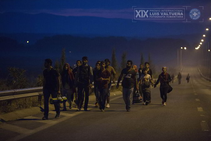 Fotografía Humanitaria Luis Valtueña, Olmo Calmo, serie Supervivientes en busca de refugio