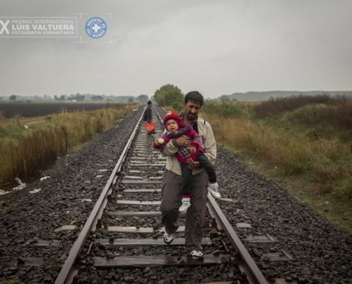 Fotografía Humanitaria Luis Valtueña, Olmo Calmo, serie Supervivientes en busca de refugio