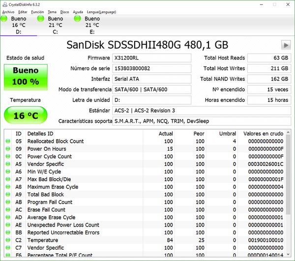 SSD Sandisk Ultra II 480G