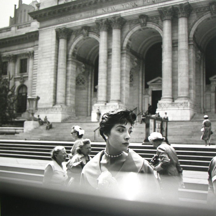 Vivian Maier, New York Public Library, Ca. 1952