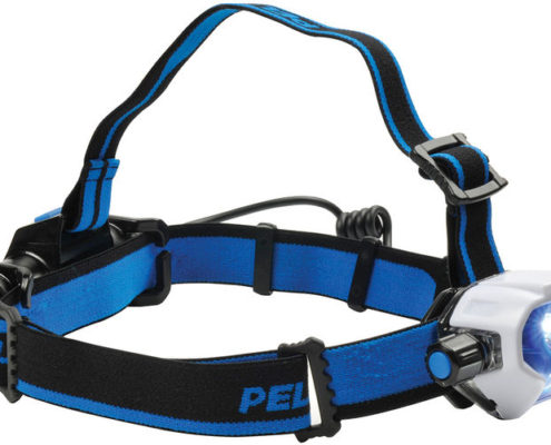 Linterna frontal LED de Peli