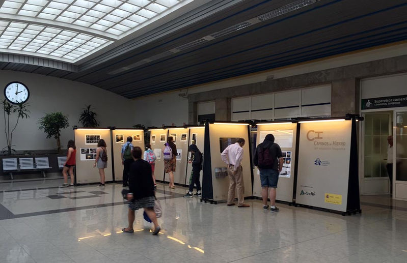 Exposición Caminos de Hierro en Santander