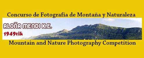 XIII Concurso de Fotografía de Montaña y Naturaleza de Oñati