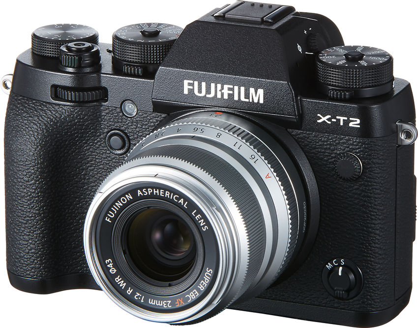 objetivo Fujinon XF23mm F2 R WR en Fujifilm X-T2