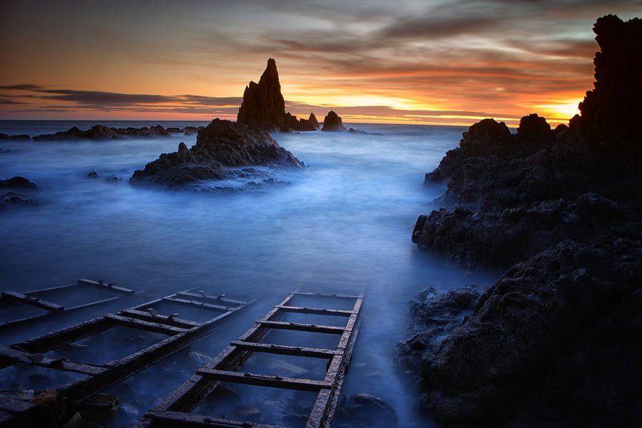 arrecife de las sirenas en el Cabo de Gata, David Santiago