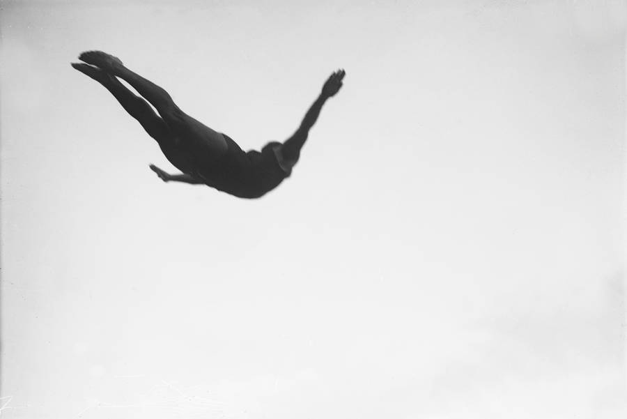 Salto de trampolín. Ricardo Martín. Fotógrafo y espectador.