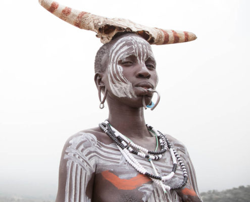 Mujer Mursi. Foto de Yael Portabales