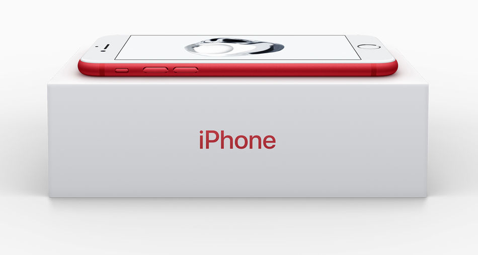 iPhone 7 RED Special Edition caja