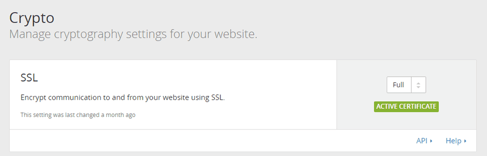 SSL CloudFlare