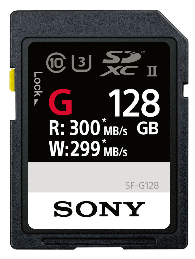 Tarjeta Sony SD serie SF-G