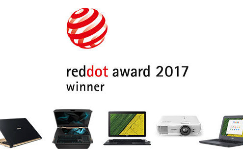 Acer recibe 7 premios Red Dot Awards