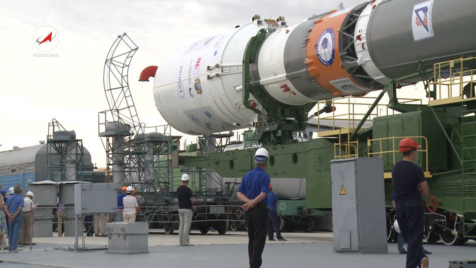 El cohete Soyuz que transporta los satélites de Planet