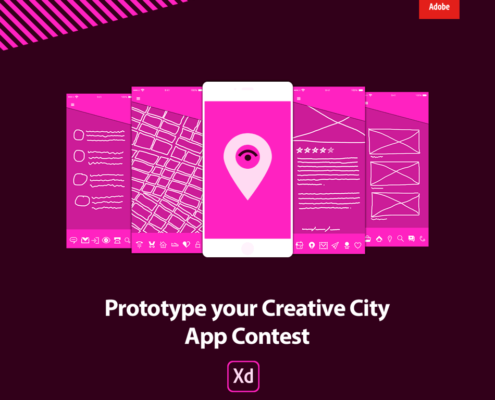 Concurso Prototype your Creative City App de Adobe XD