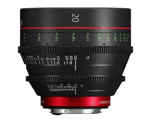 Objetivo Canon CN-E20