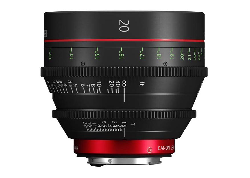 Objetivo Canon CN-E20