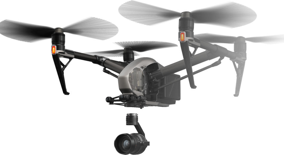 Dron y cámara DJI Inspire II X5S