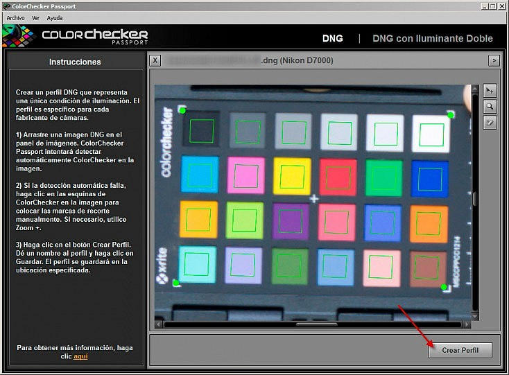 Perfil ColorChecker Passport Photo