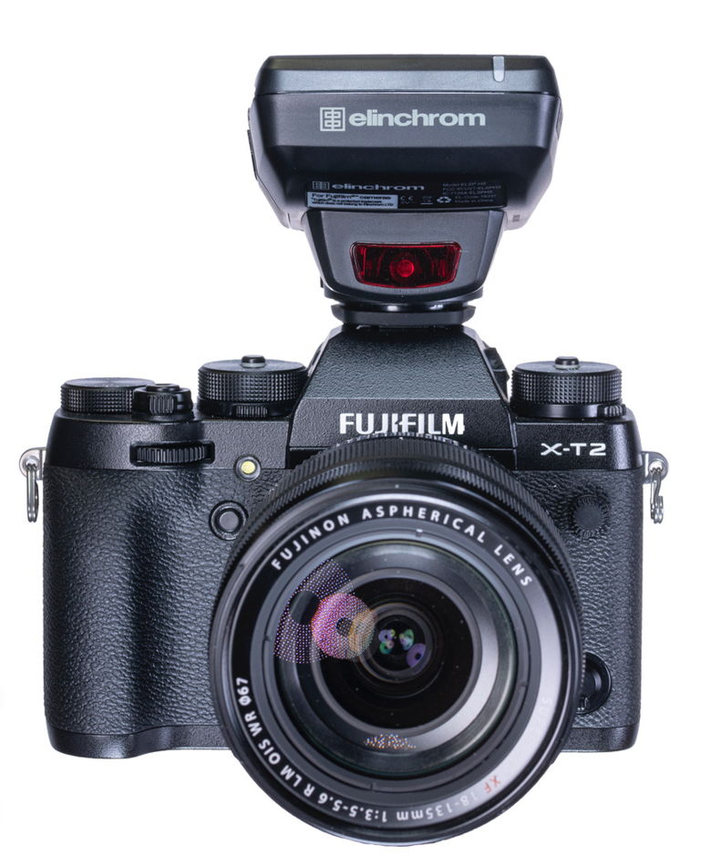 Transmisor sobre Fujifilm X-T2