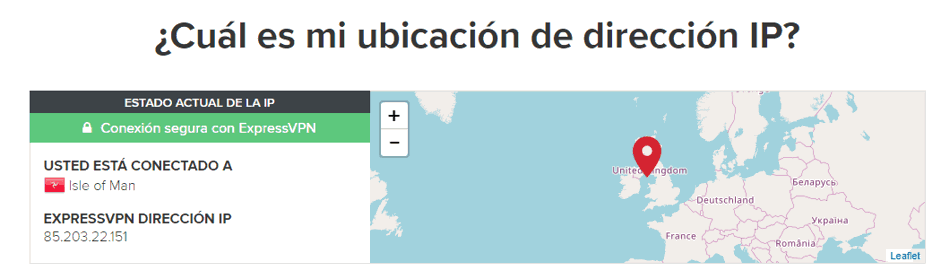 ¿Cuál es mi ubicación de dirección IP?