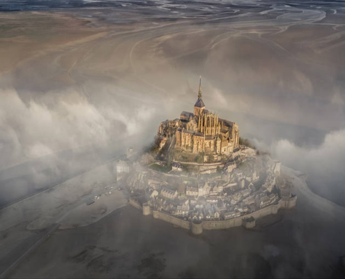 2018 SkyPixel Contest-Photo Group-Grand Prize-Mont Saint Michel