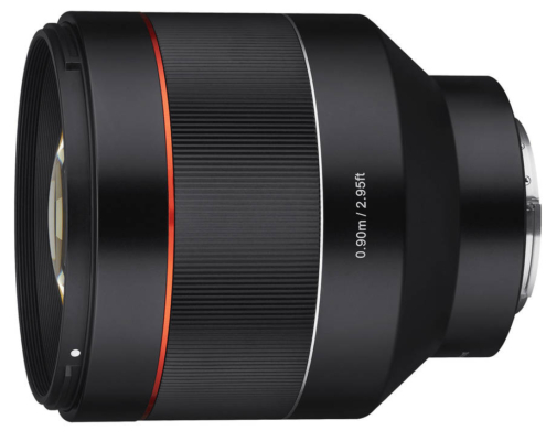 Samyang AF 85mm F1.4 para Sony FE