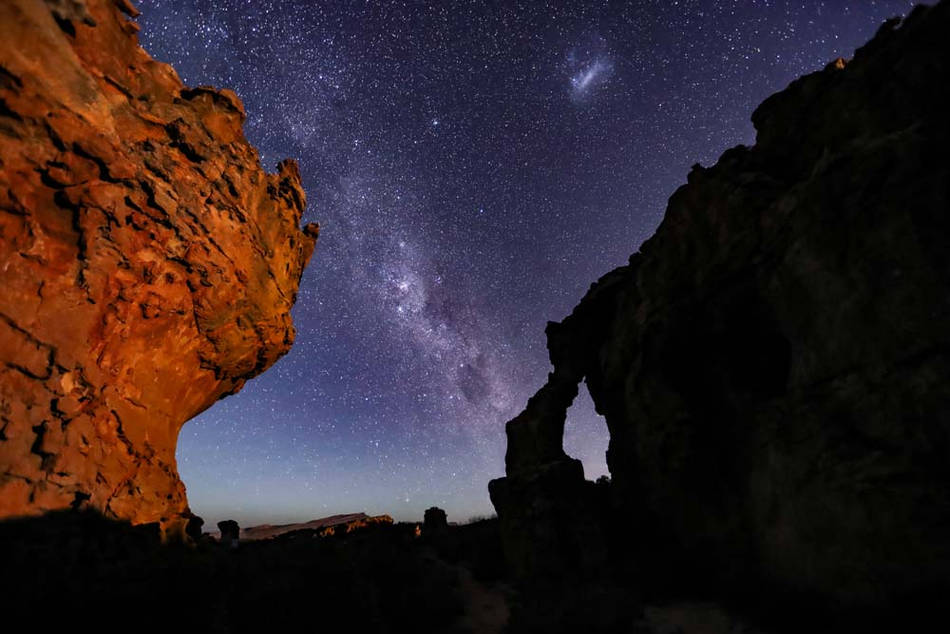 Contrast and Constellations – Cederberg Mountains, South Africa. Shot on the EOS RP