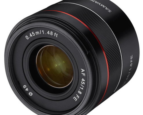 Objetivo Samyang AF 45 1.8 FE