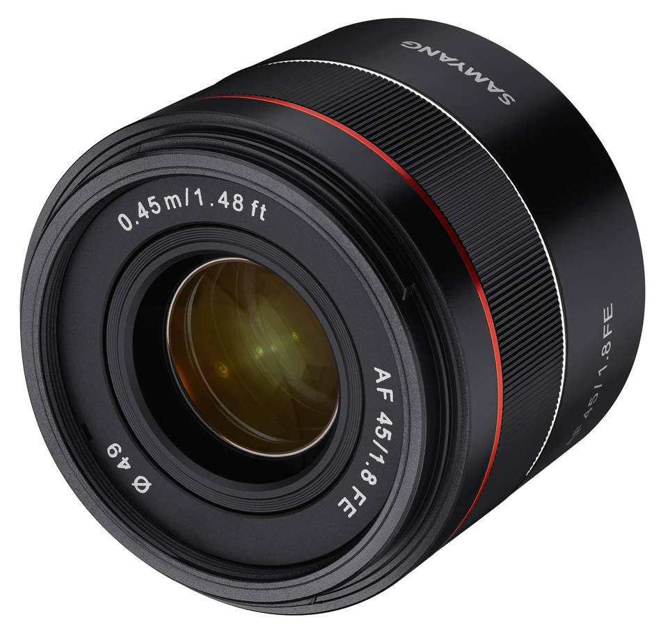 Objetivo Samyang AF 45 1.8 FE