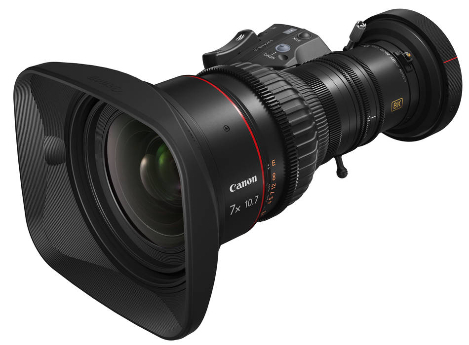 Objetivo Canon 7×10.7 KAS S