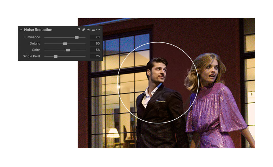 Capture One 20, Noise Reduction