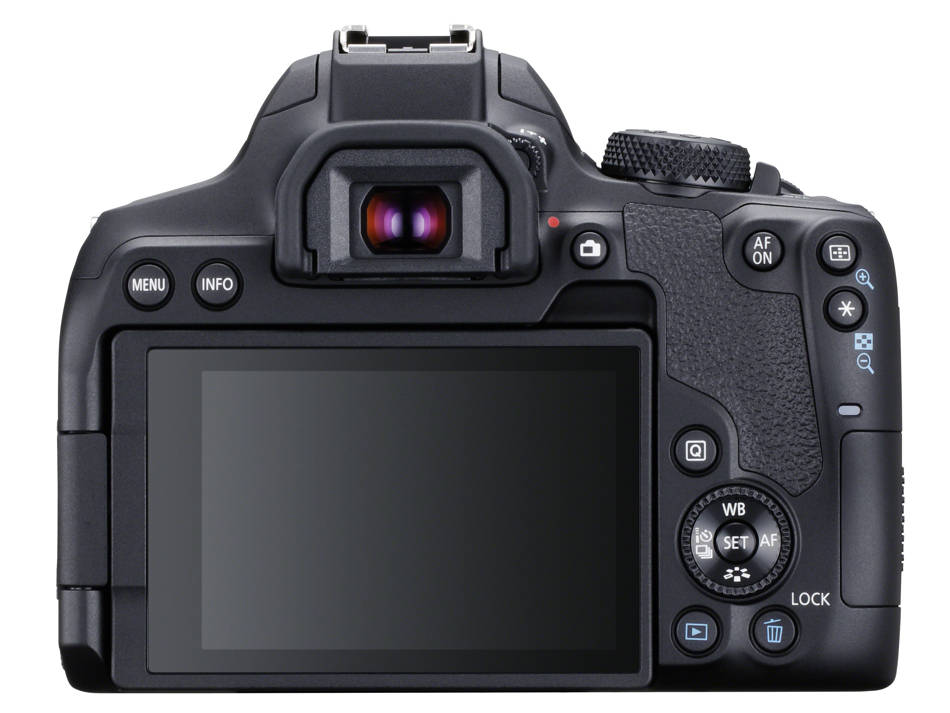 Canon EOS 850D, back