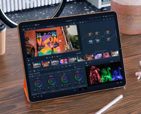 DaVinci Resolve para iPad