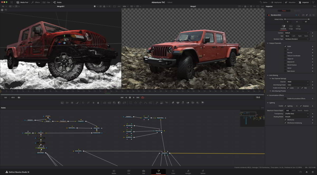 DaVinci Resolve 19 Fusion