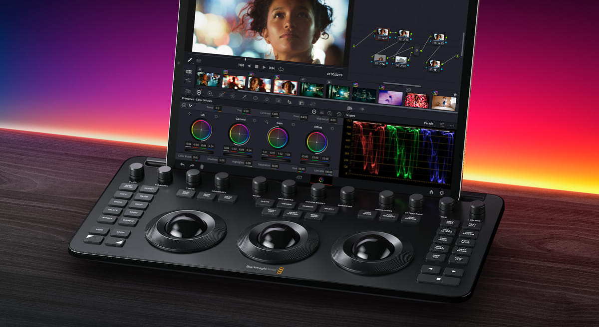 DaVinci Resolve Micro Color Panel - DNG Photo Magazine