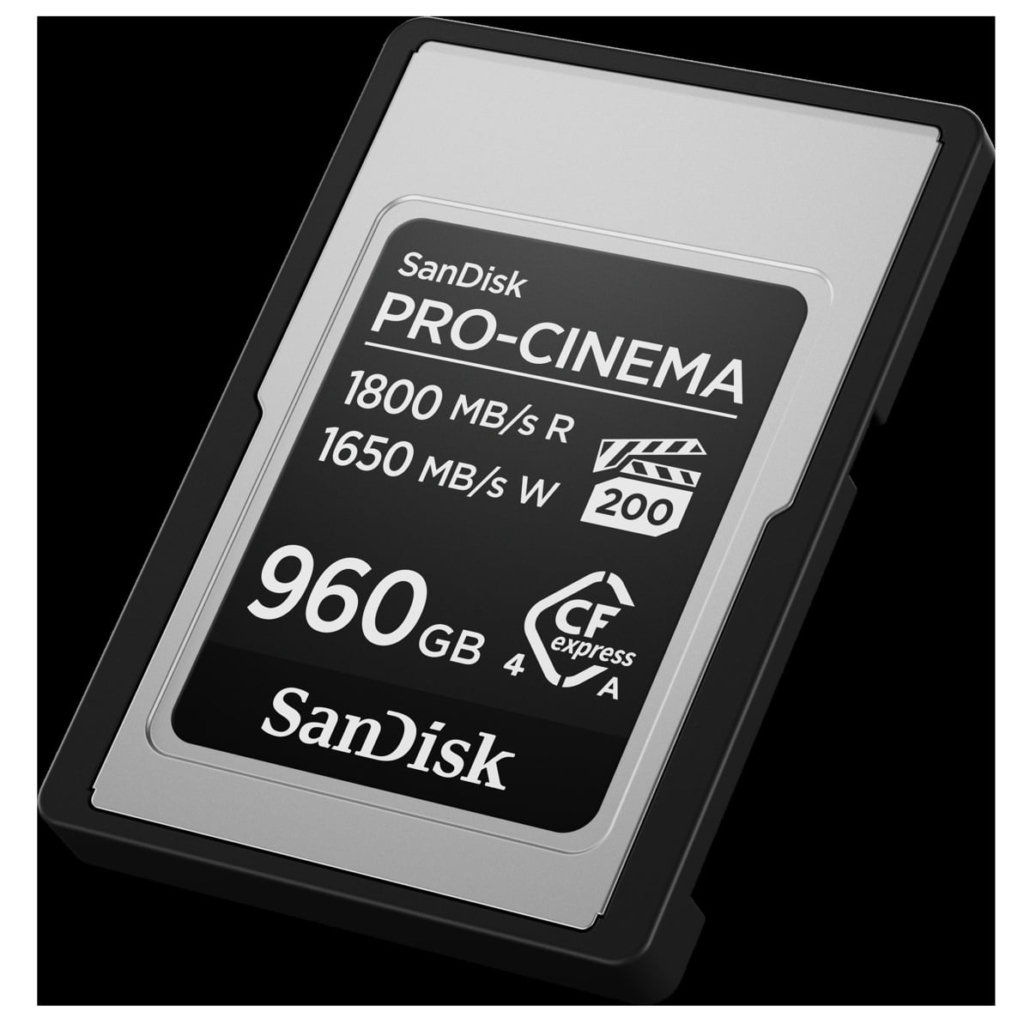 Sandisk PRO-CINEMA CFexpress Type A – 04.25