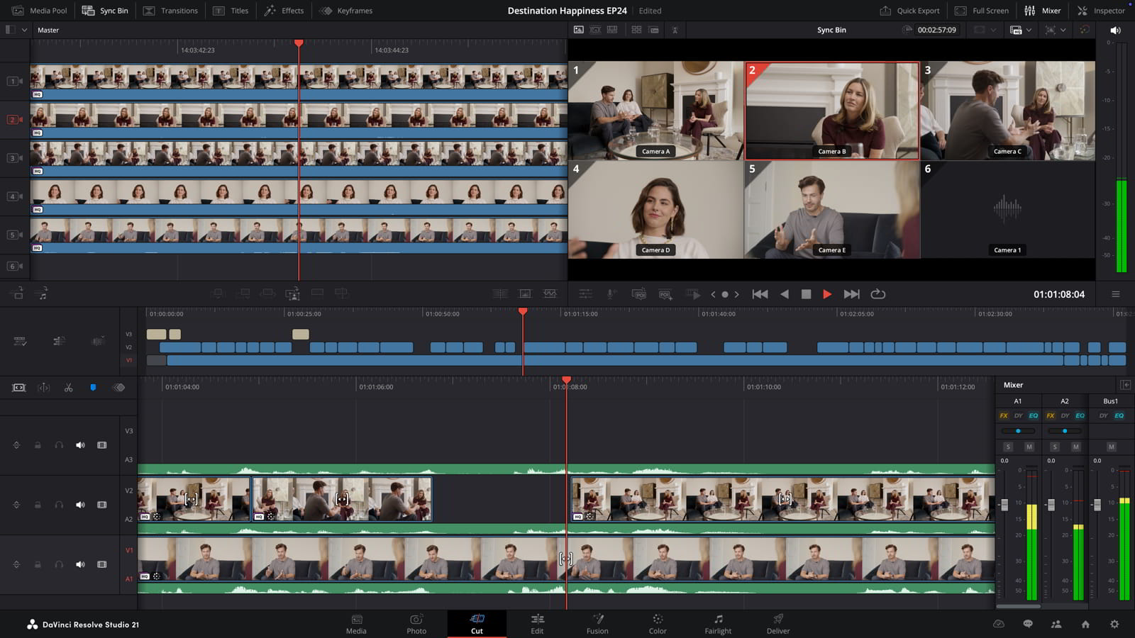 Davinci Resolve Cut