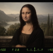 Mona Lisa generada por ChatGPT para emular una fotografía